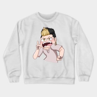 Hanma Shuji TR expression Crewneck Sweatshirt